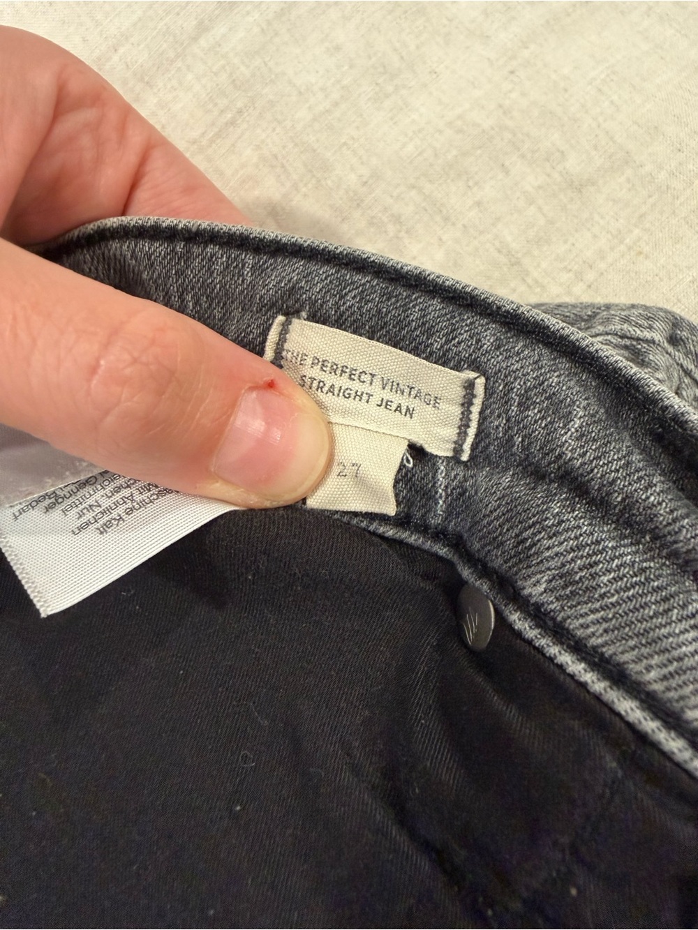 The Perfect Vintage Straight Jean - Madewell - Picture 5 of 8